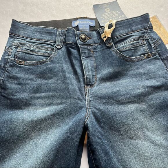 Democracy Women's "AB" Solution Jeans Faded Blue Size 10 High Rise - Picture 10 of 12